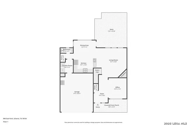 990 OAK PARK Schertz, TX 78154