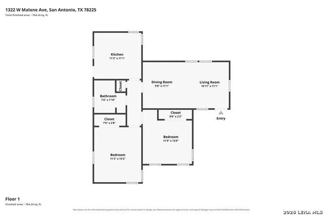 1322 W Malone San Antonio, TX 78225