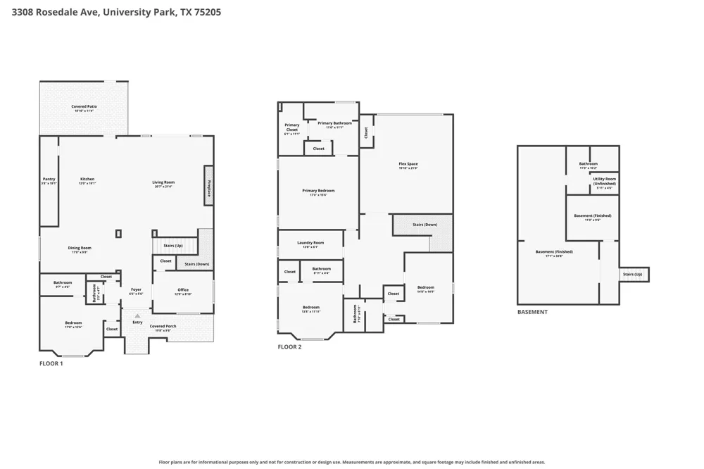 3308 Rosedale Avenue University Park, TX 75205