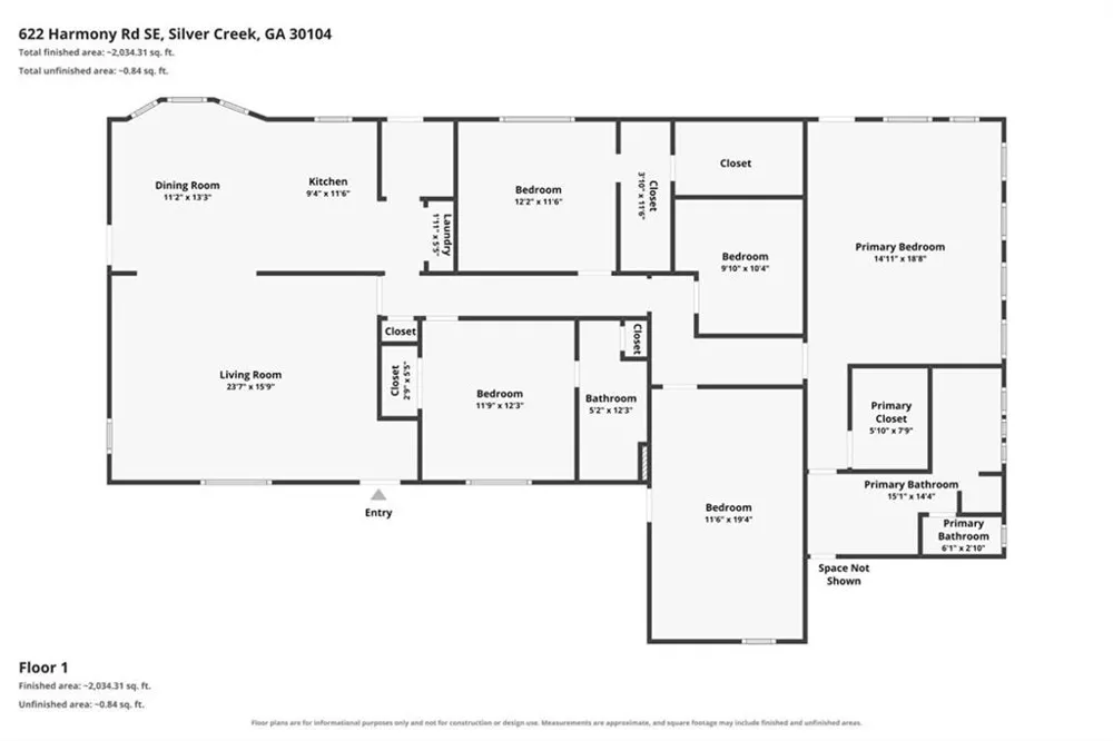 622 Harmony Road SE Aragon, GA 30104