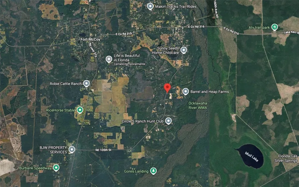 Lot 1 NE 127TH STREET Fort Mc Coy, FL 32134