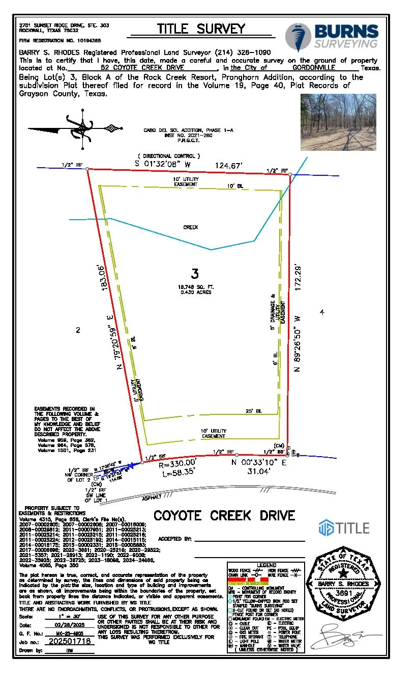 52 Coyote Creek Drive Gordonville, TX 76245