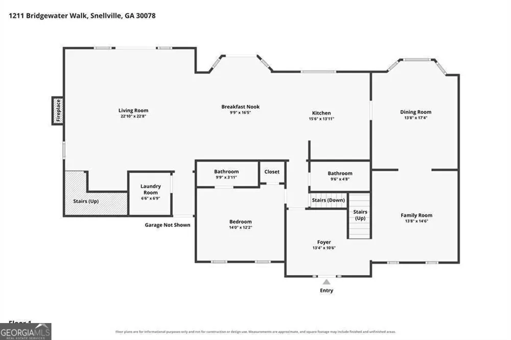 1211 Bridgewater WALK Snellville, GA 30078