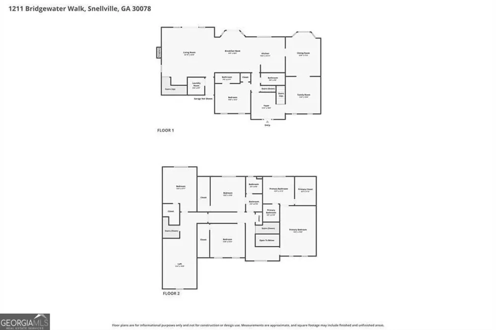 1211 Bridgewater WALK Snellville, GA 30078
