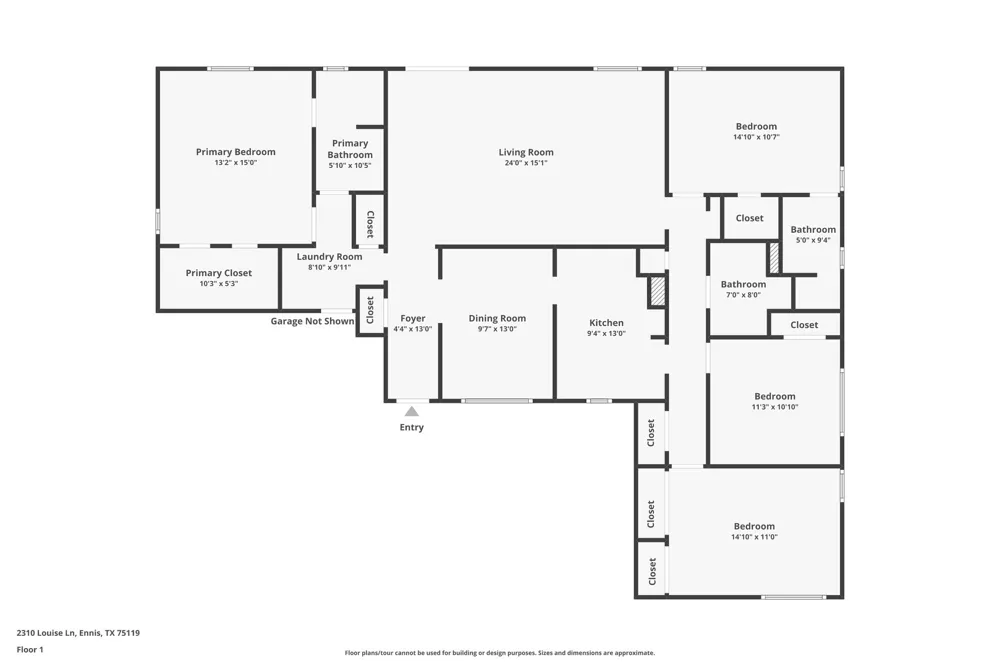 2310 Louise Lane Ennis, TX 75119