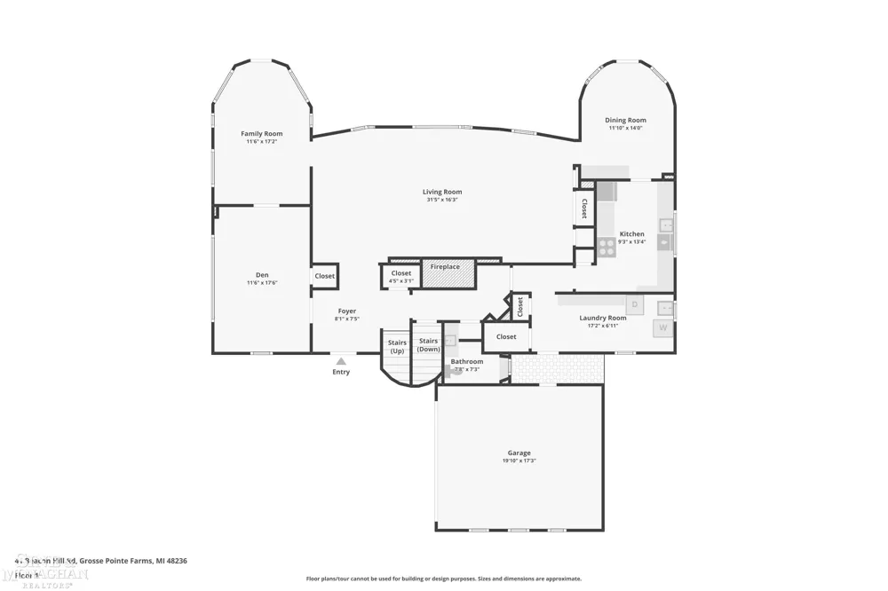 41 Beacon Hill Road Grosse Pointe Farms City, MI 48236