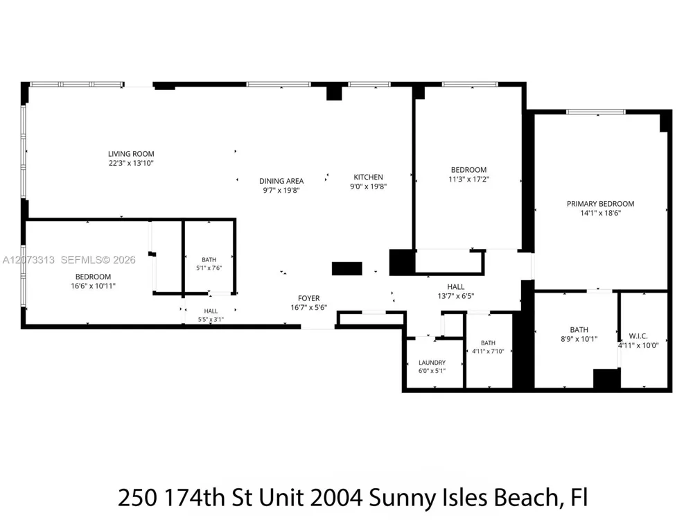 250 174th St #2004 Sunny Isles Beach, FL 33160