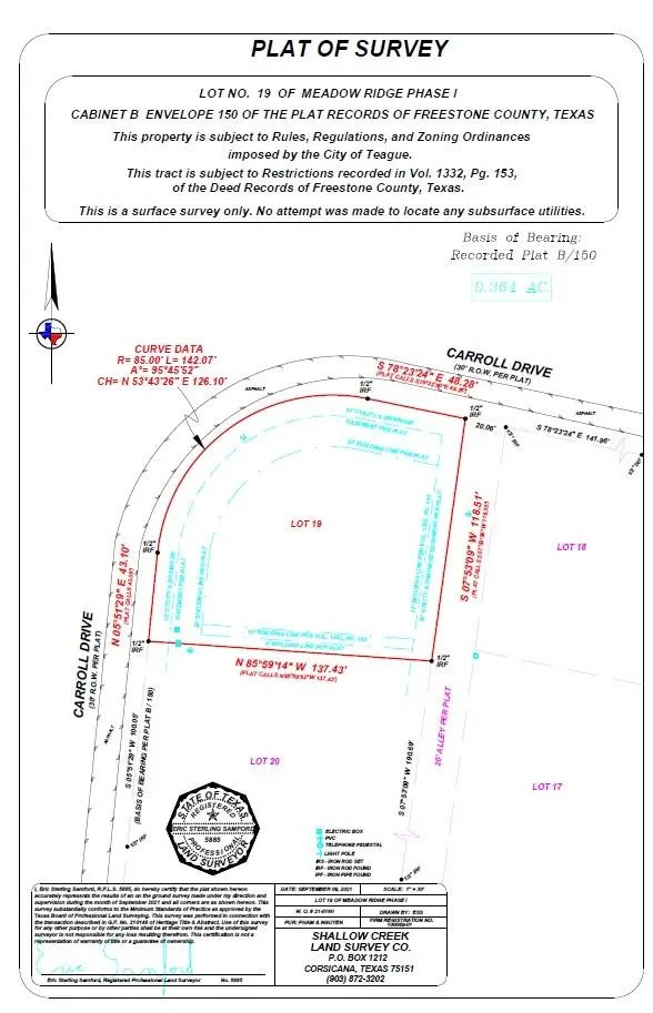 Carroll Teague, TX 75860