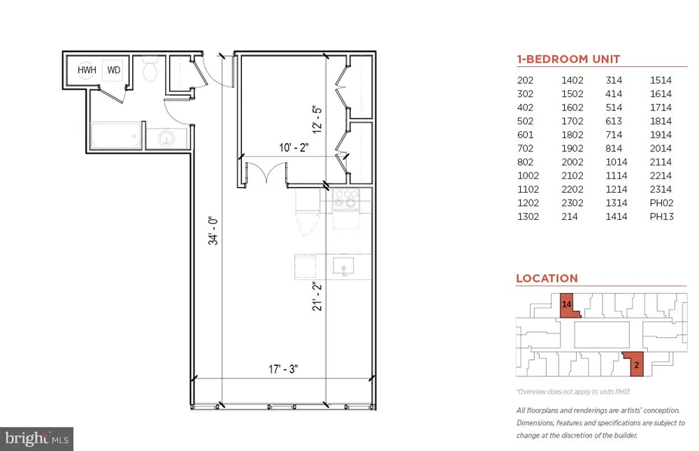 200 16TH STREET #1805 Philadelphia, PA 19102