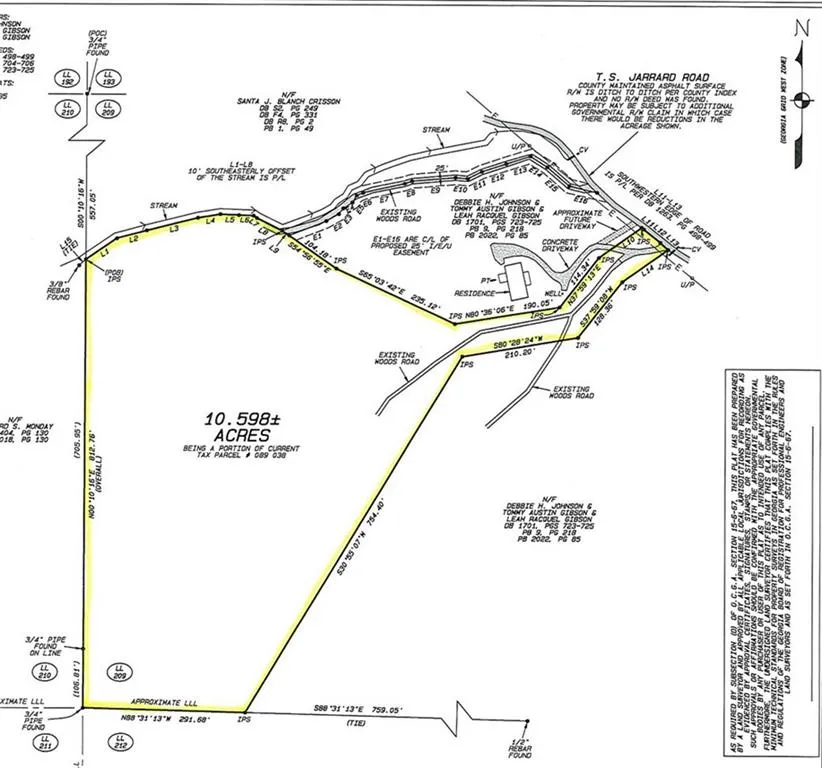 10.59 AC, T S Jarrard Road Dahlonega, GA 30533
