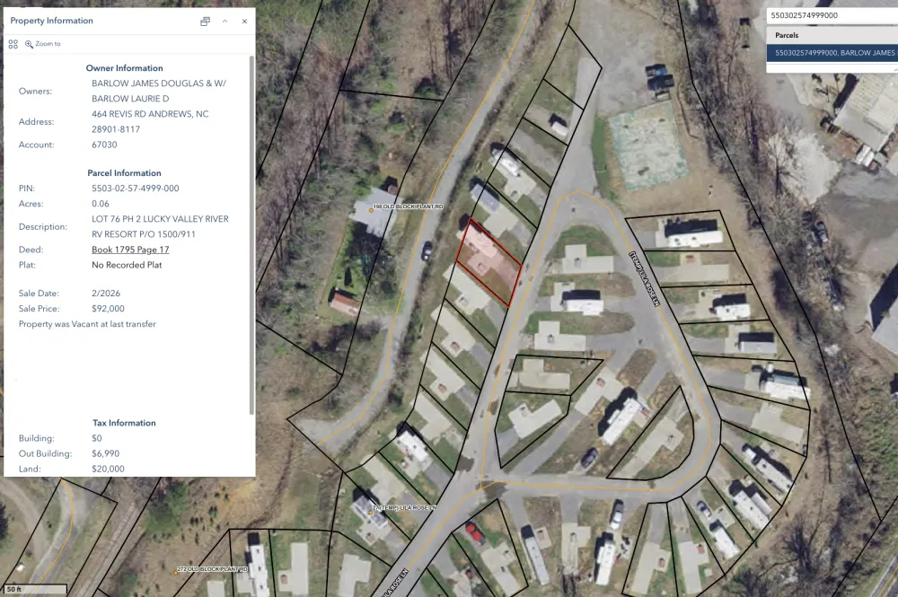 65 Old Tomotla Road Marble, NC 28905