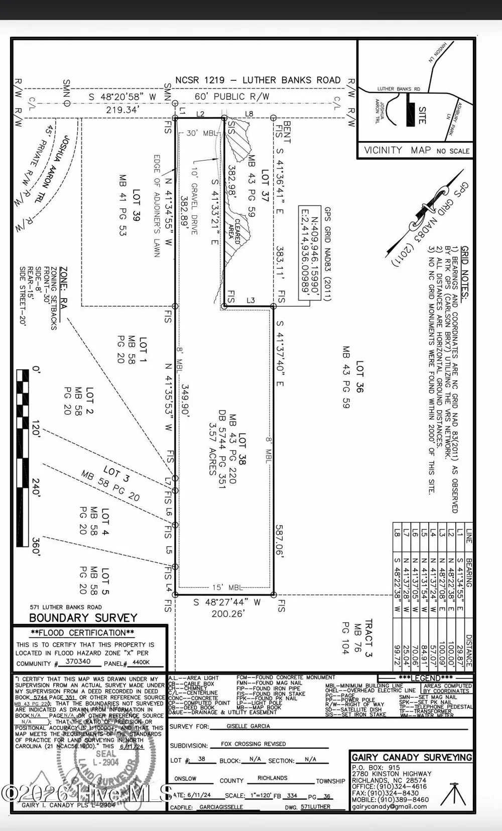 571 Luther Banks Road Richlands, NC 28574