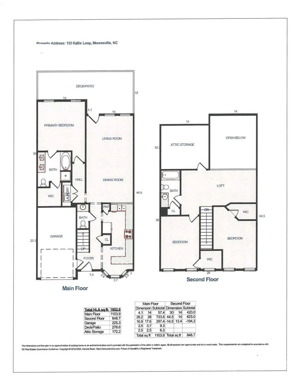 133 Kallie Loop Mooresville, NC 28117