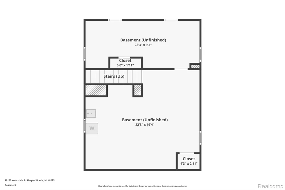 19120 Woodside Street Harper Woods City, MI 48225
