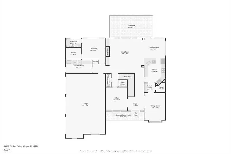 14695 Timber Point Milton, GA 30004