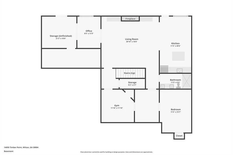 14695 Timber Point Milton, GA 30004