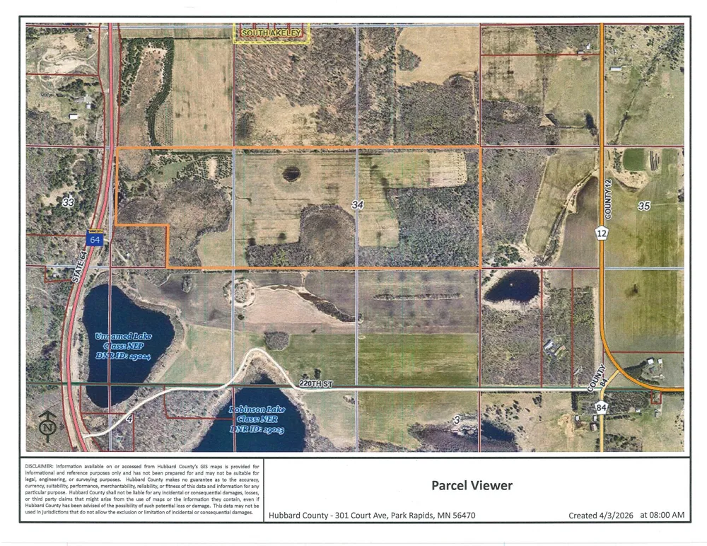 TBD State 64 Akeley, MN 56433