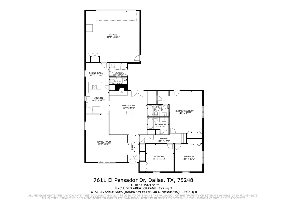 7611 El Pensador Drive Dallas, TX 75248