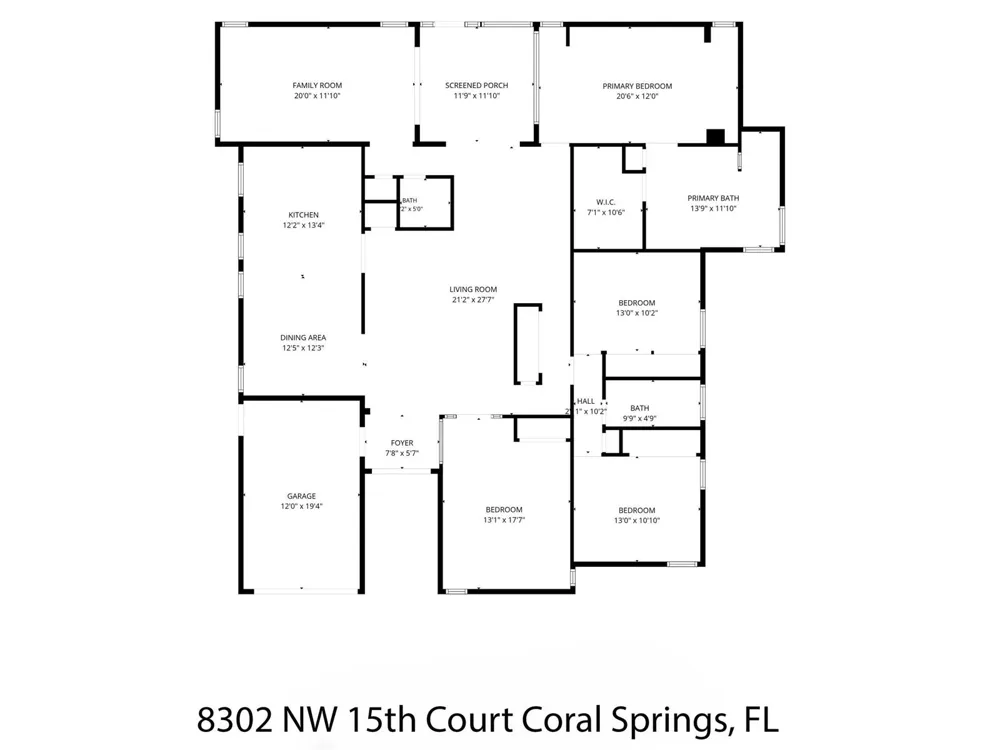 8302 NW 15TH COURT Coral Springs, FL 33071