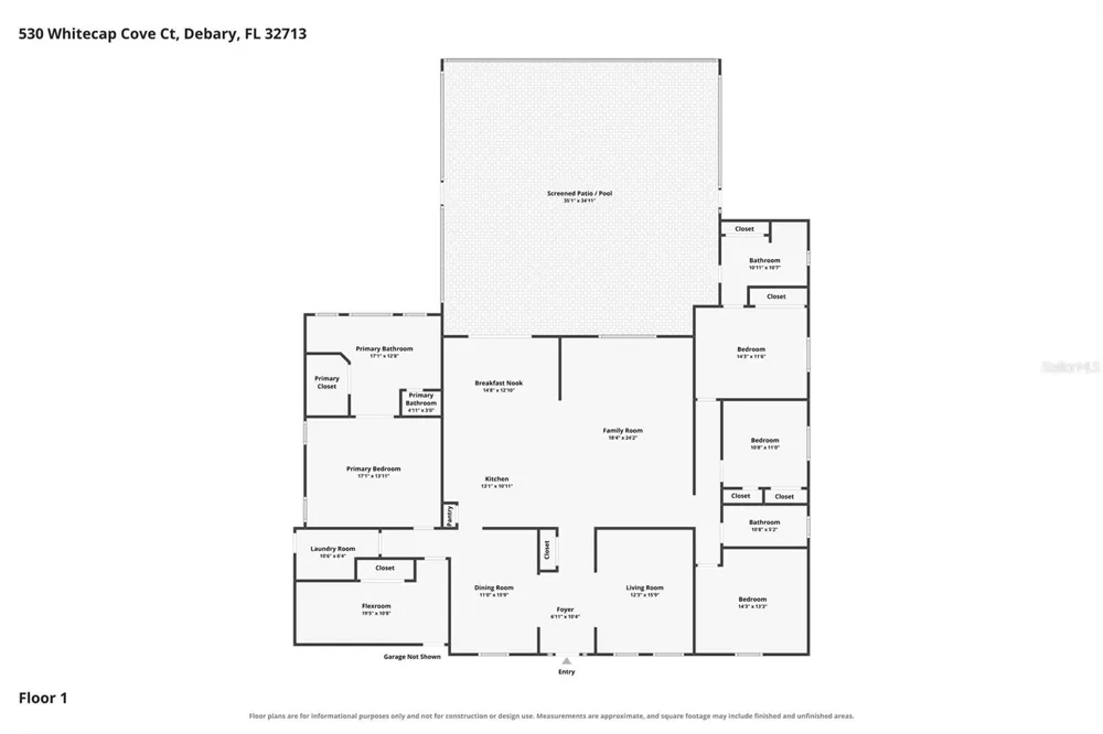 530 WHITECAP COVE COURT Debary, FL 32713