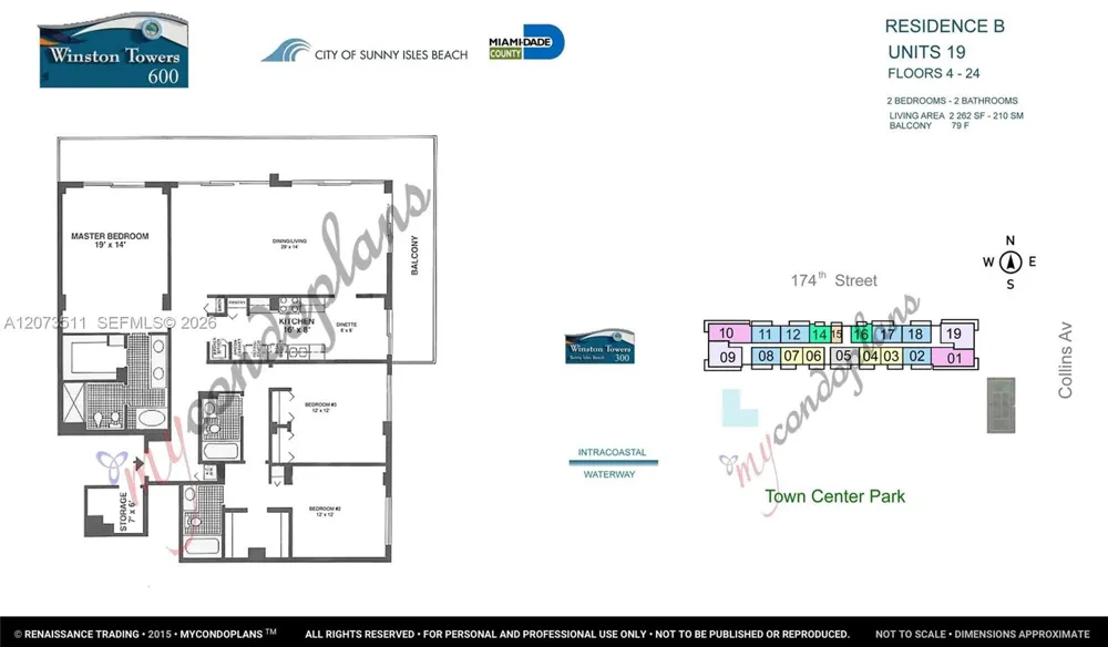 210 174th St #1119 Sunny Isles Beach, FL 33160