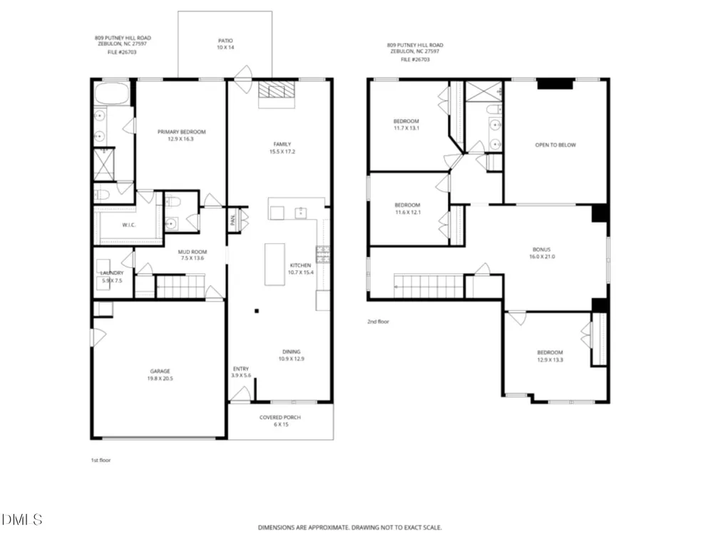 809 Putney Hill Road Zebulon, NC 27597