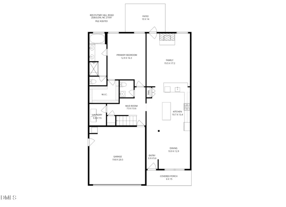 809 Putney Hill Road Zebulon, NC 27597
