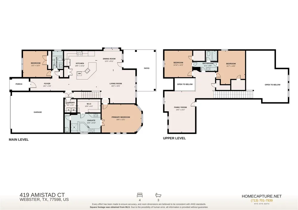 419 Amistad Court Webster, TX 77598