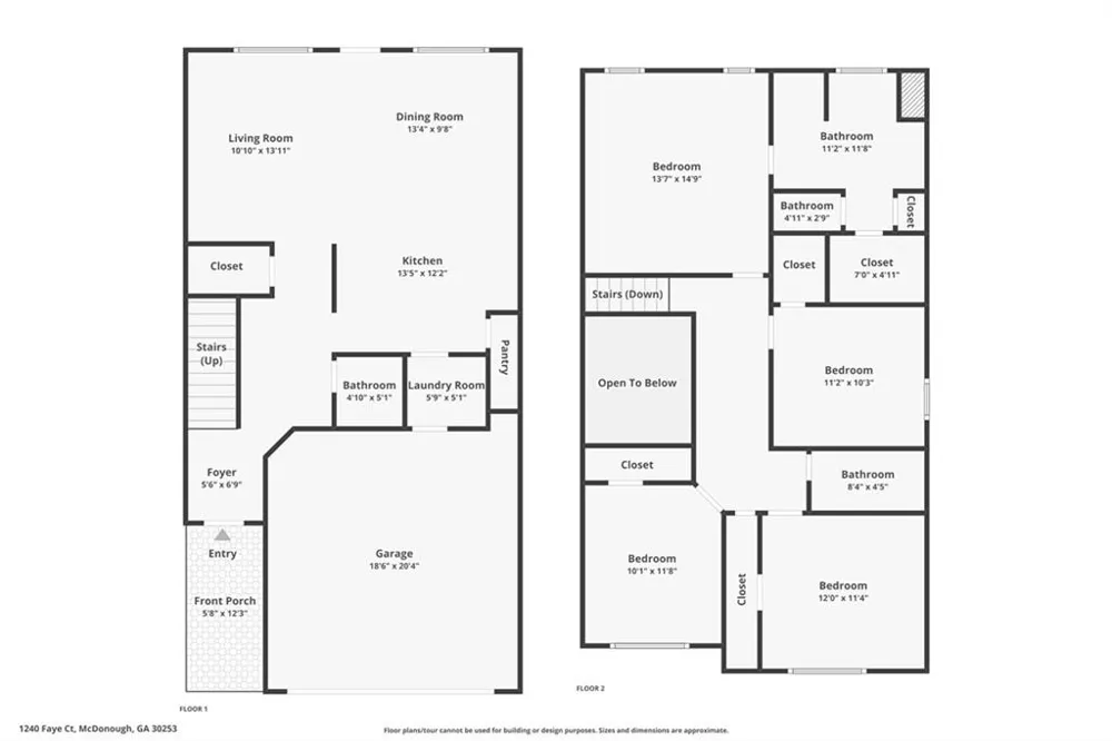 1240 Faye Court McDonough, GA 30253