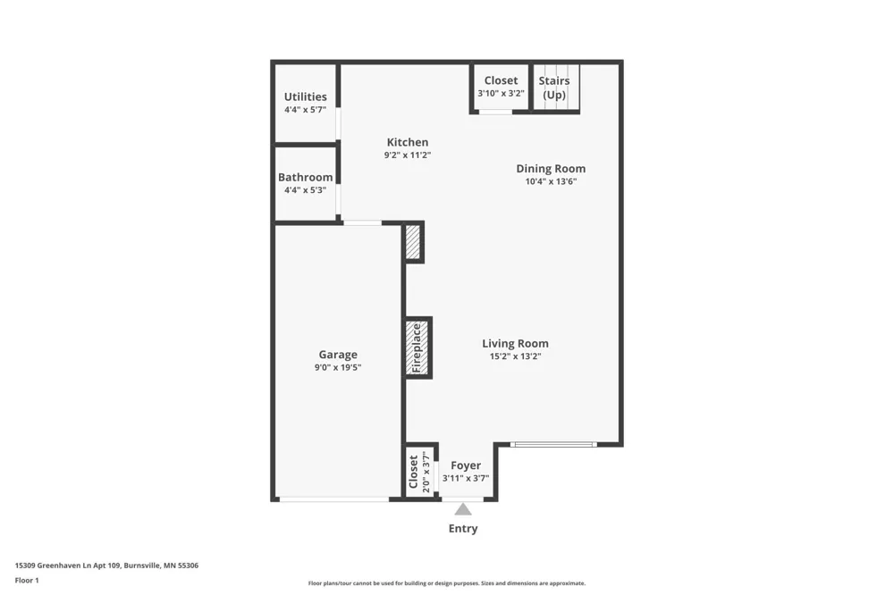 15309 Greenhaven Lane #109 Burnsville, MN 55306