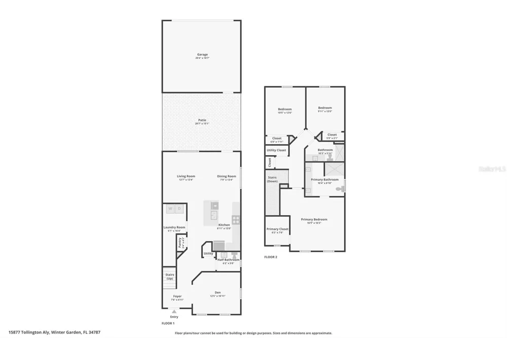 15877 TOLLINGTON ALLEY Winter Garden, FL 34787