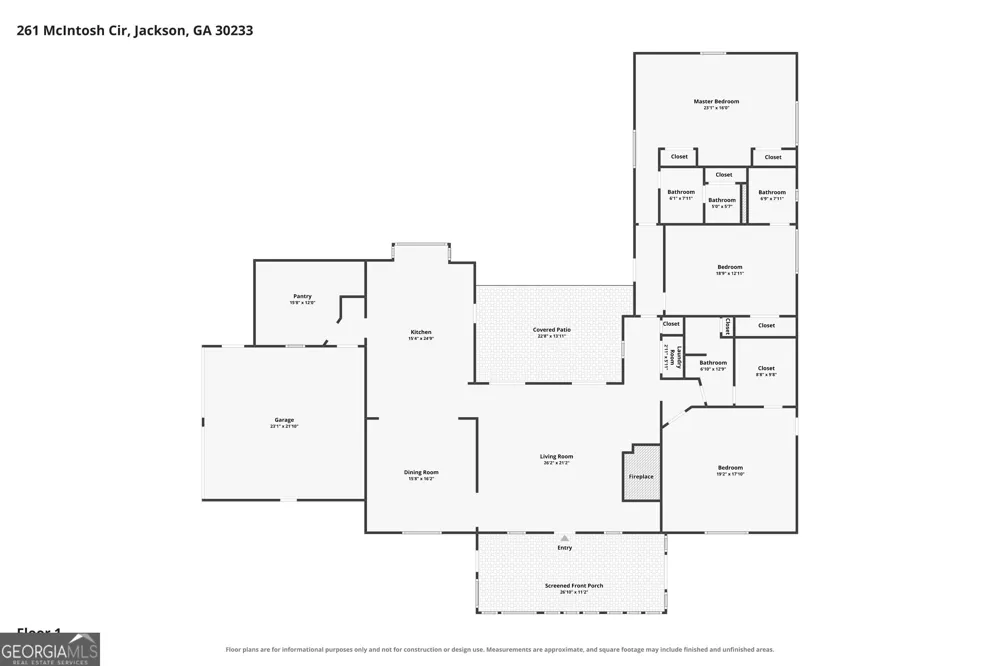 261 McIntosh CIR Jackson, GA 30233