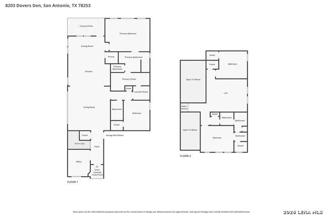 8203 Dovers Den San Antonio, TX 78253