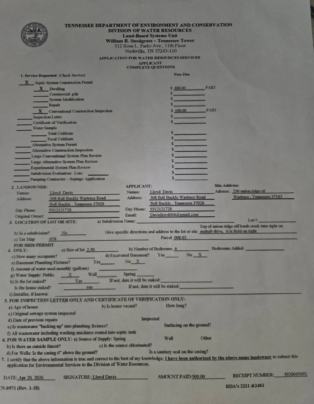 0 Union Ridge Rd Wartrace, TN 37183