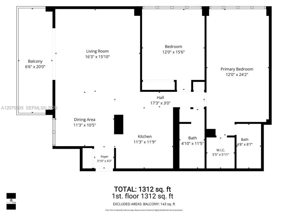 2030 S Ocean Dr #512 Hallandale Beach, FL 33009