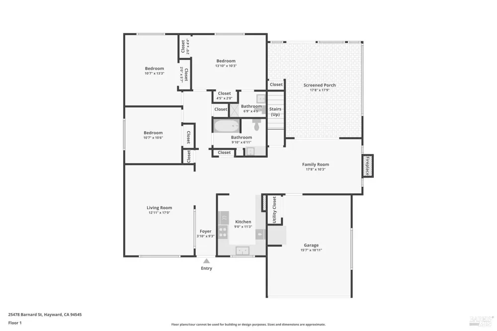 25478 Barnard Street Hayward, CA 94545