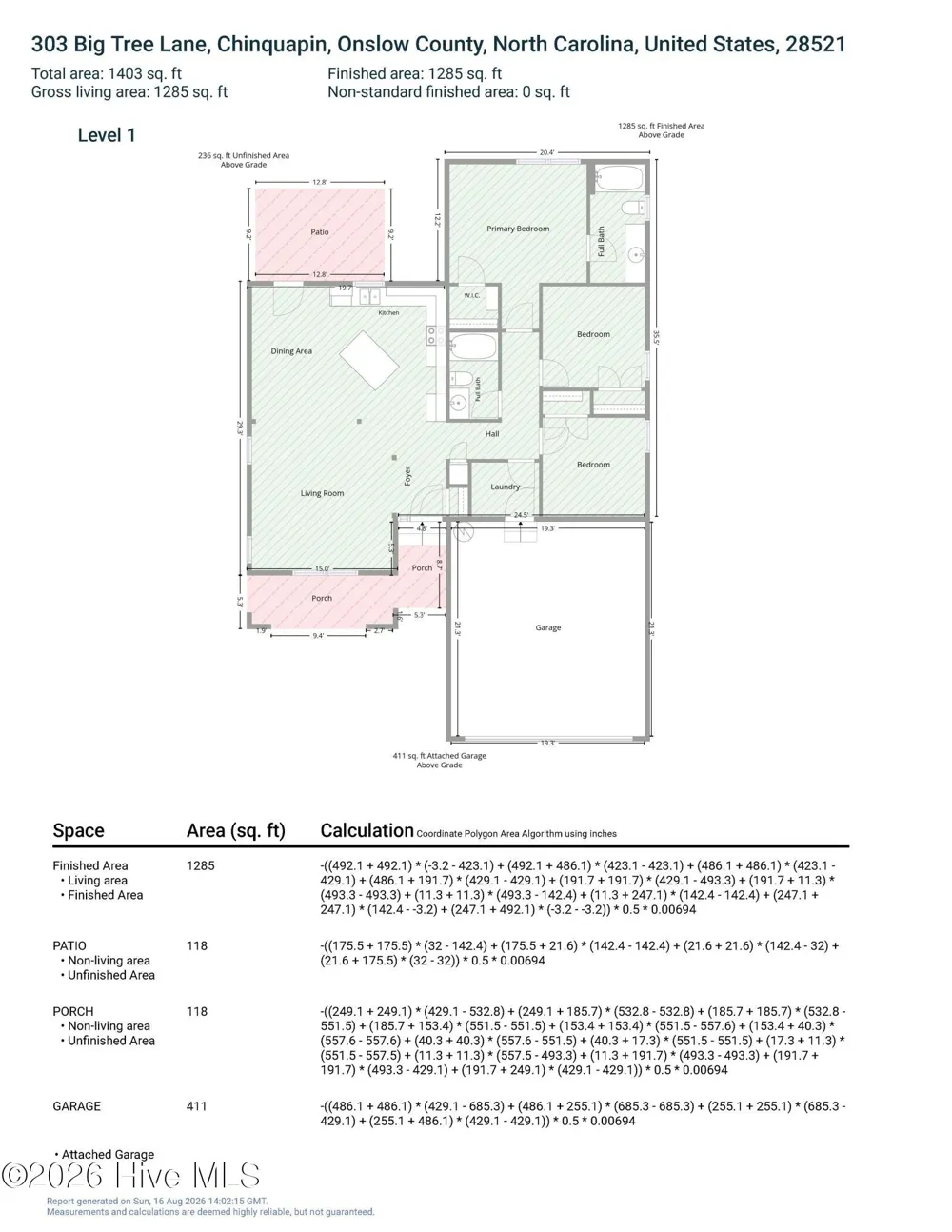 303 Big Tree Lane Chinquapin, NC 28521