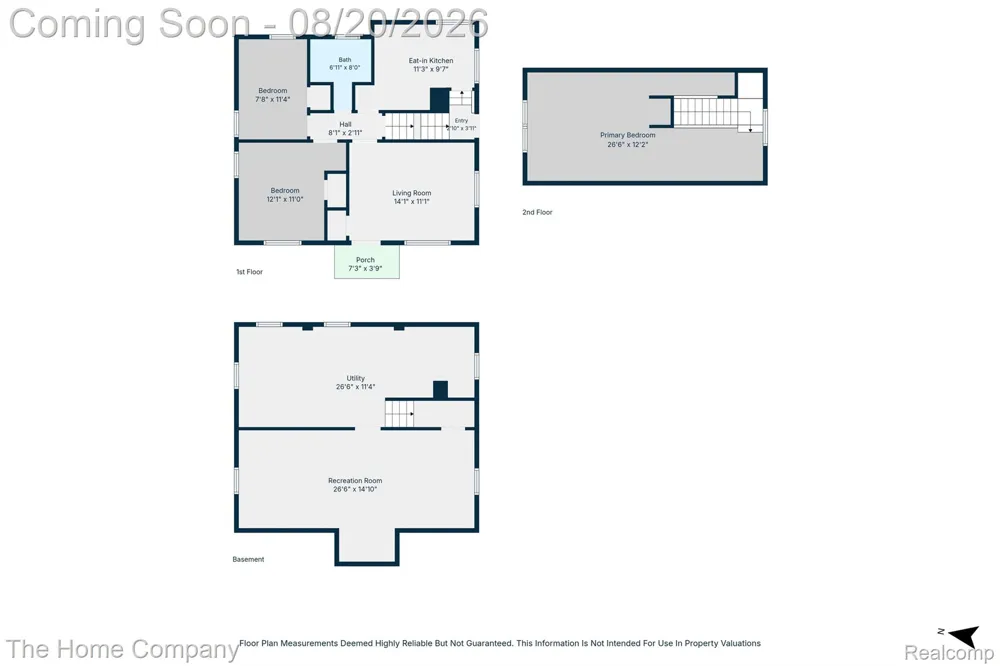 12924 Norborne Redford Charter Township, MI 48239
