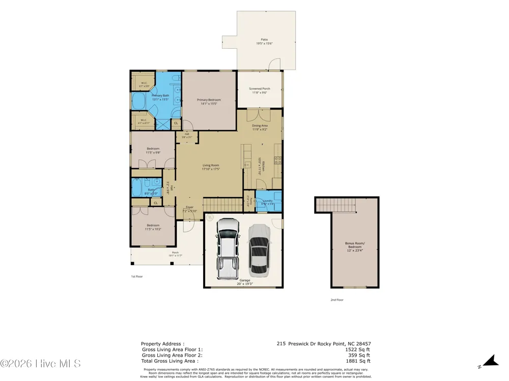 215 Preswick Drive Rocky Point, NC 28457