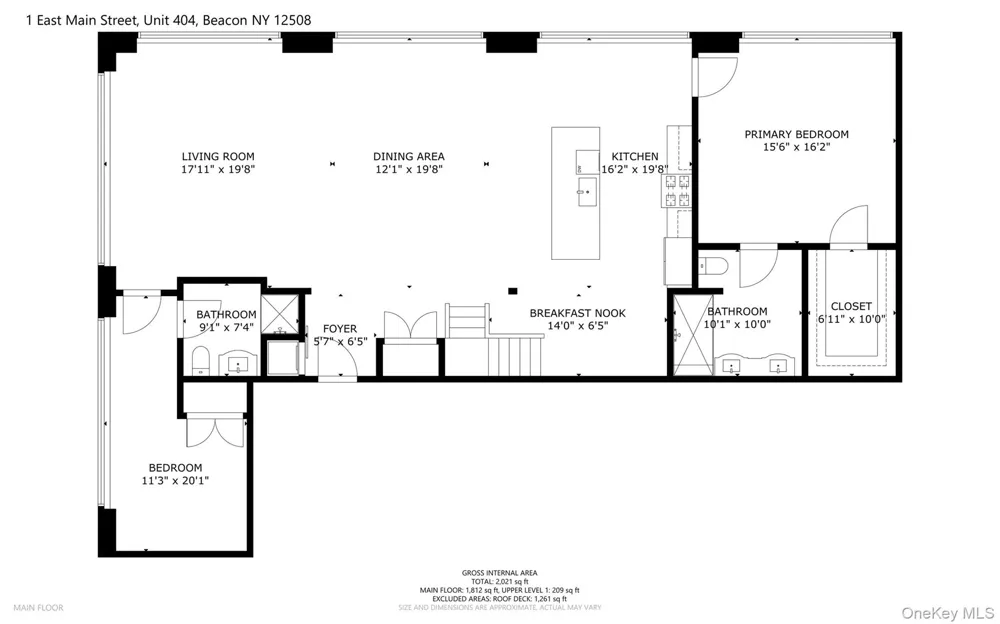 1 E Main Street #404 Beacon, NY 12508