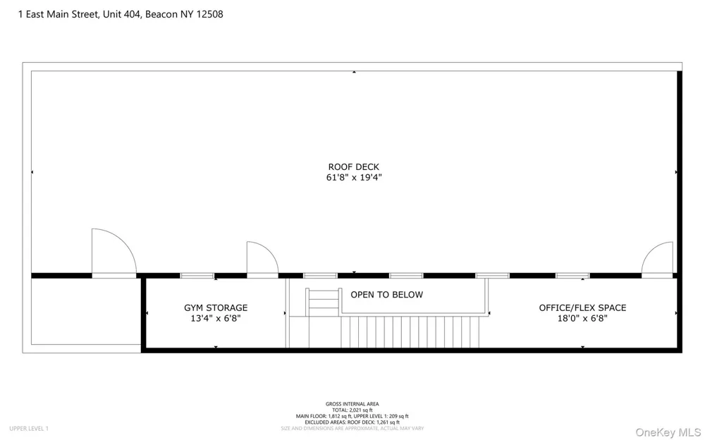 1 E Main Street #404 Beacon, NY 12508