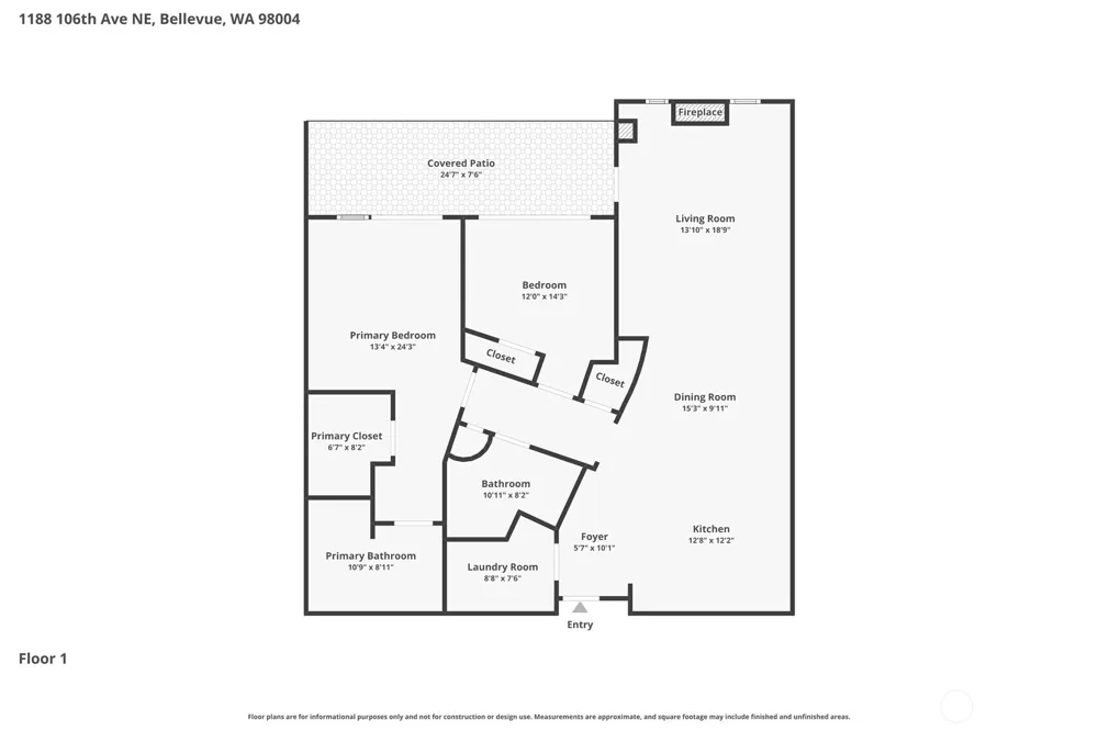 1188 106th Avenue NE #324 Bellevue, WA 98004