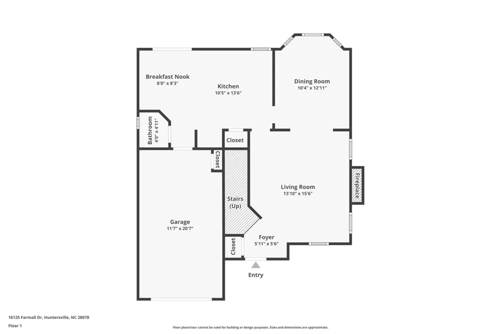 16125 Farmall Drive Huntersville, NC 28078