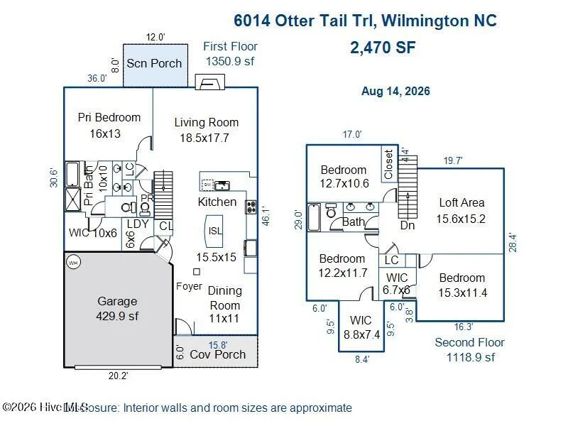 6014 Otter Tail Trail Wilmington, NC 28412