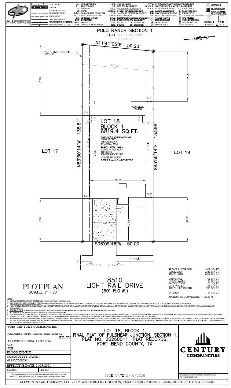 8510 Light Rail Drive Fulshear, TX 77441