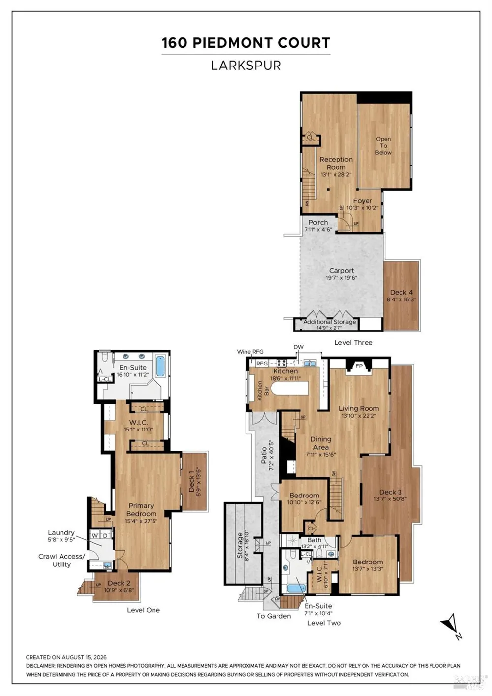 160 Piedmont Court Larkspur, CA 94939