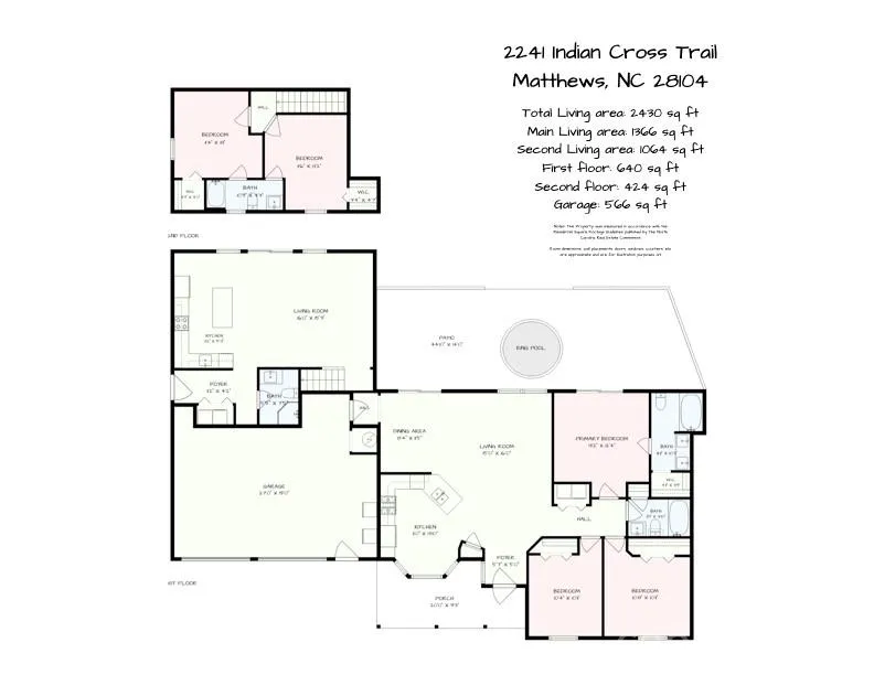 2241 Indian Cross Trail Matthews, NC 28104