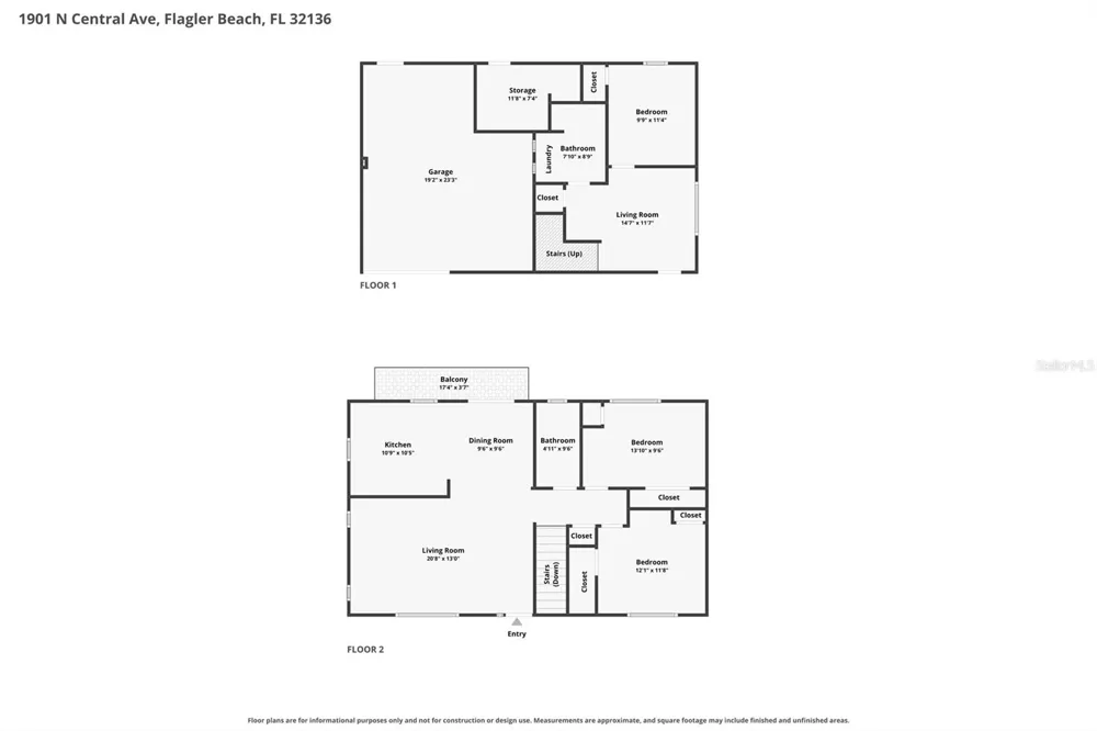 1901 CENTRAL AVENUE Flagler Beach, FL 32136