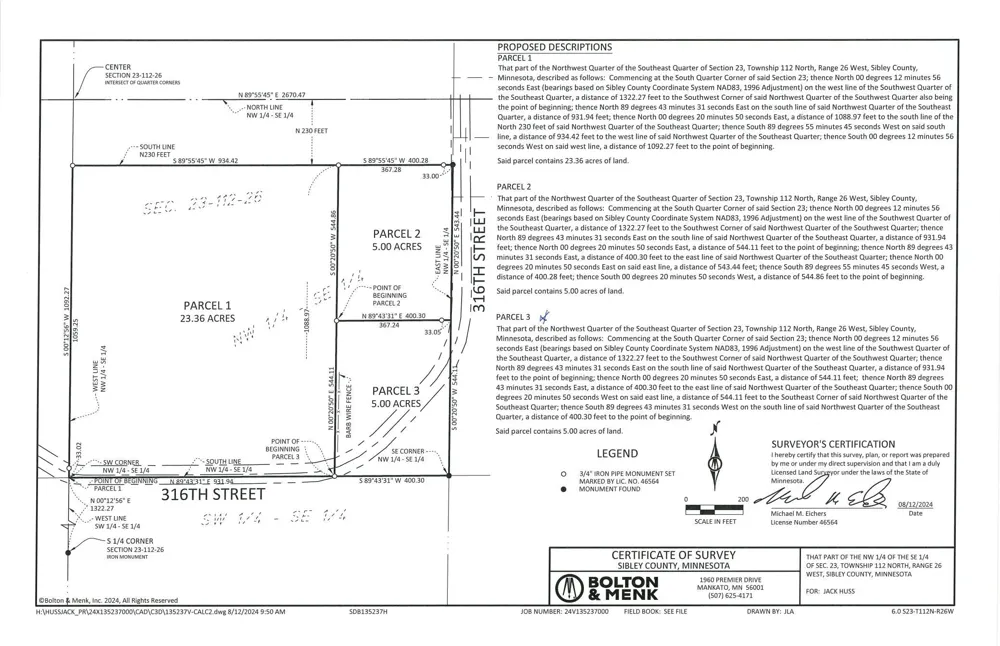 3XX 316th Street Le Sueur, MN 56058