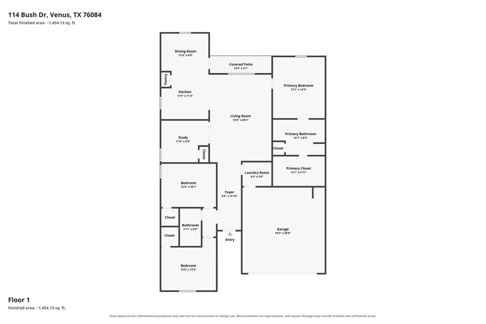 114 Bush Drive Venus, TX 76084